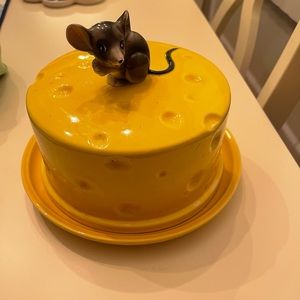 Vintage Cheese Server